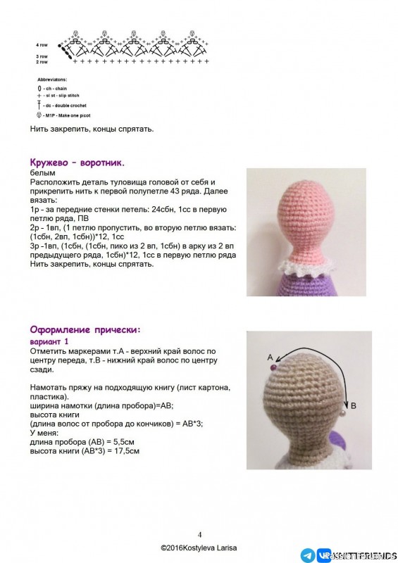 Чайные феи крючком. МК