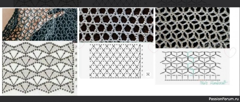Кофта с ажурным узором крючком