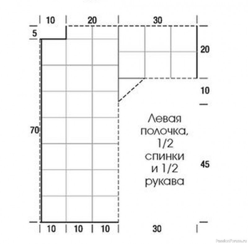 Удлиненный жакет крючком из цветочных мотивов