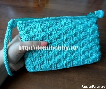 Сумочка клатч крючком