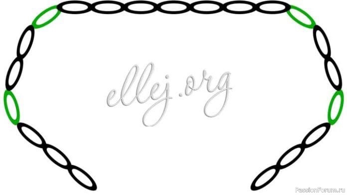 Реглан для кардигана со стрекозами