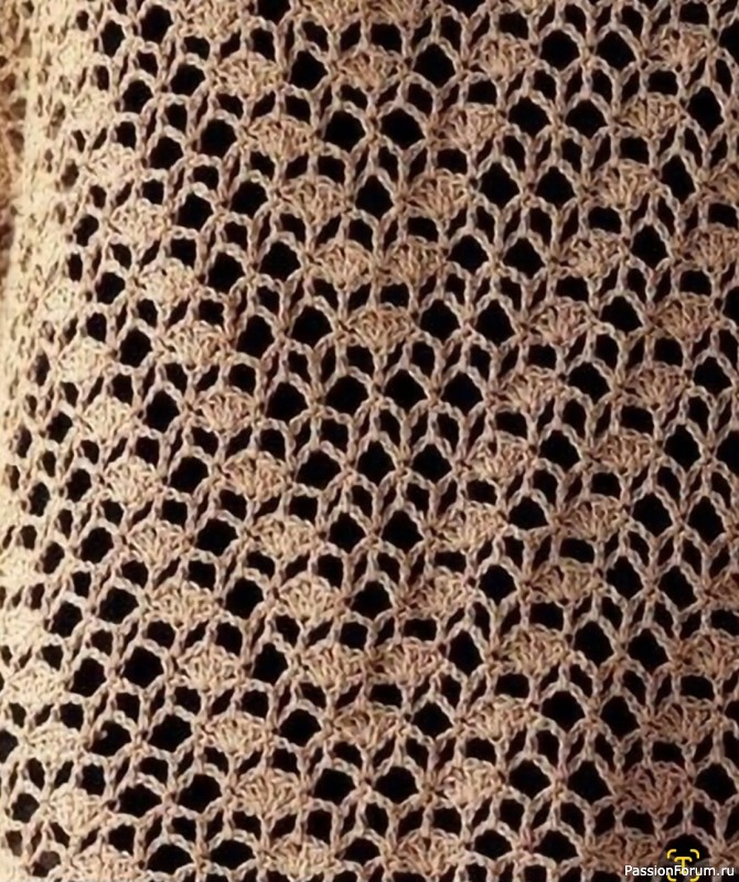 Безрукавка крючком. Схемы