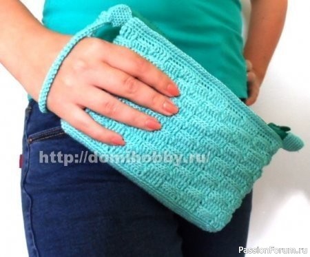 Сумочка клатч крючком