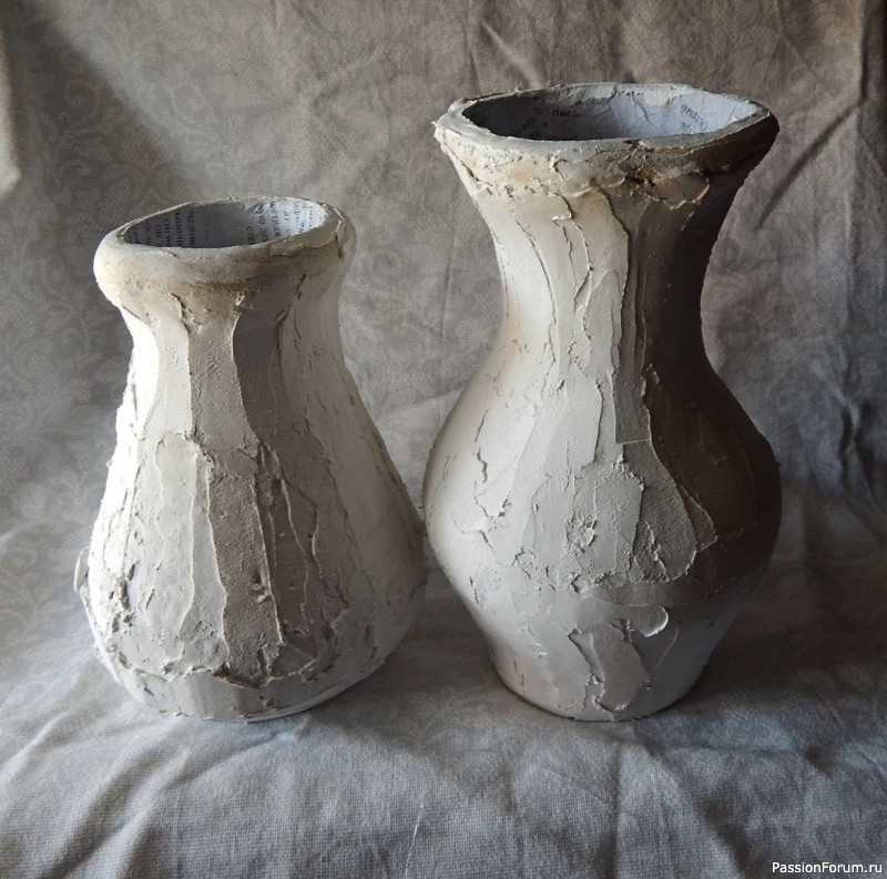 Кувшин или ваза из пластикового флакона. МК.