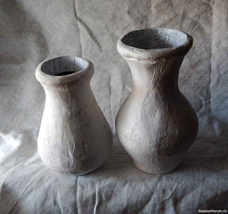 Кувшин или ваза из пластикового флакона. МК.