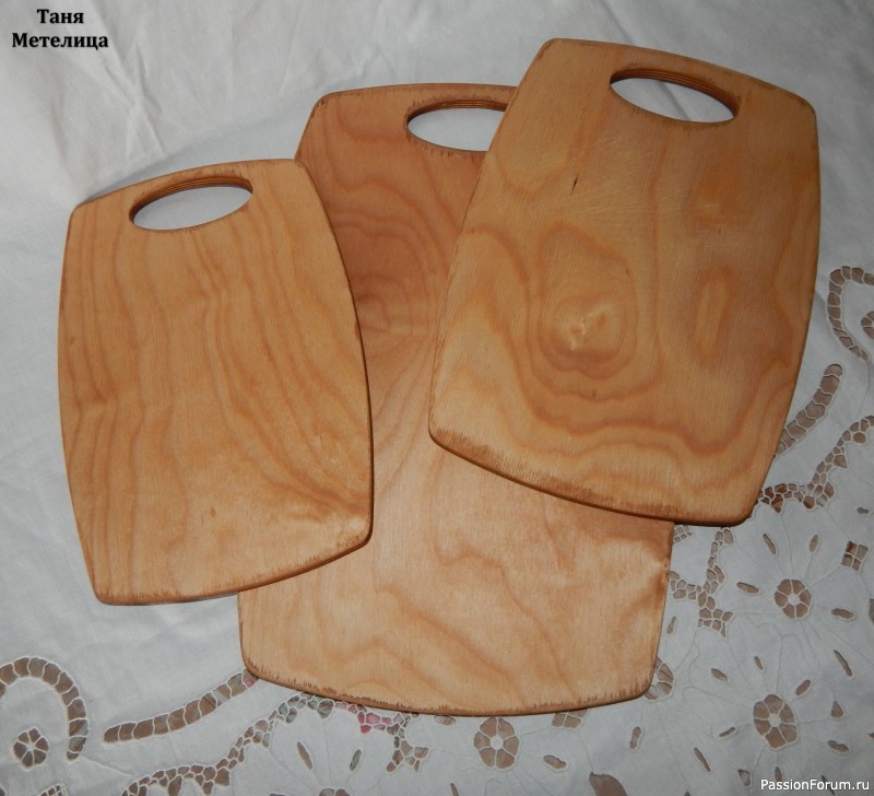 Набор разделочных досочек.