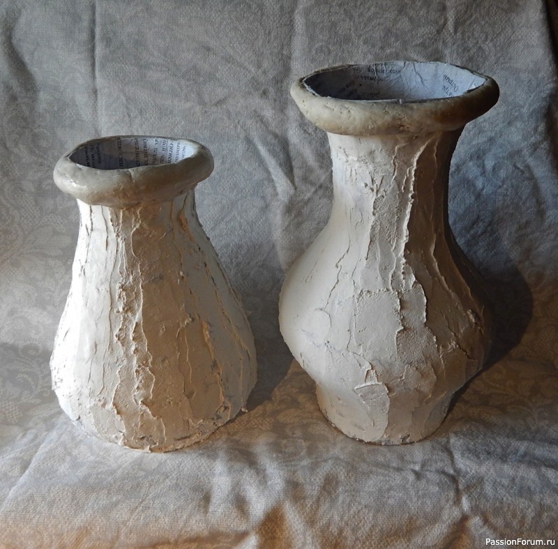 Кувшин или ваза из пластикового флакона. МК.