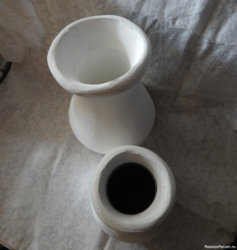 Кувшин или ваза из пластикового флакона. МК.