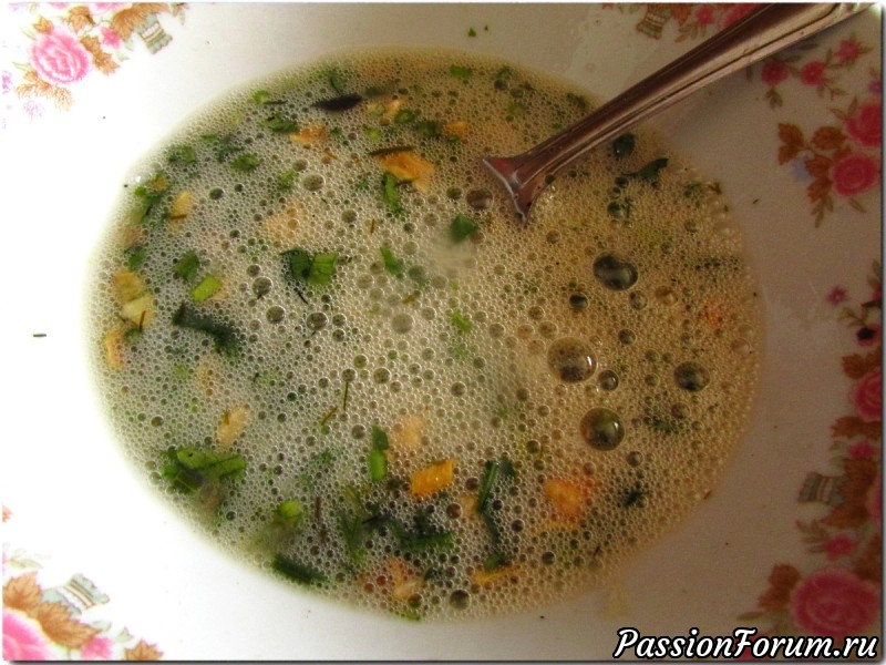 Куриный рулет с омлетом