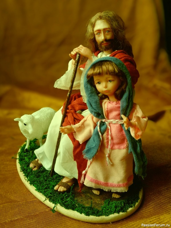 Иисус и дети. Интерактивная композиция