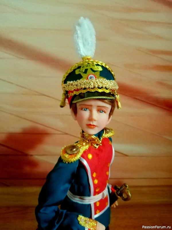 Кукла статуэтка. Цесаревич Алексей