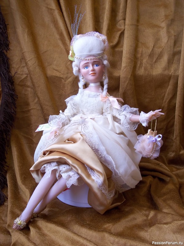 Интерьерная кукла Анна ручной работы