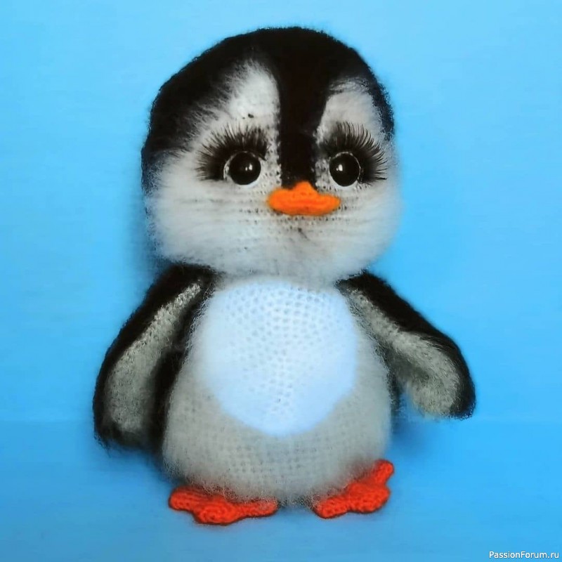 Вязаный пингвин