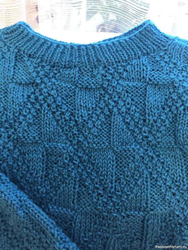 Пуловер для внука