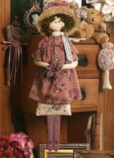 Кукла ручной работы, Handmade doll, Выкройка текстильной куклы, handmade doll, fabric doll, textile doll, free doll pattern