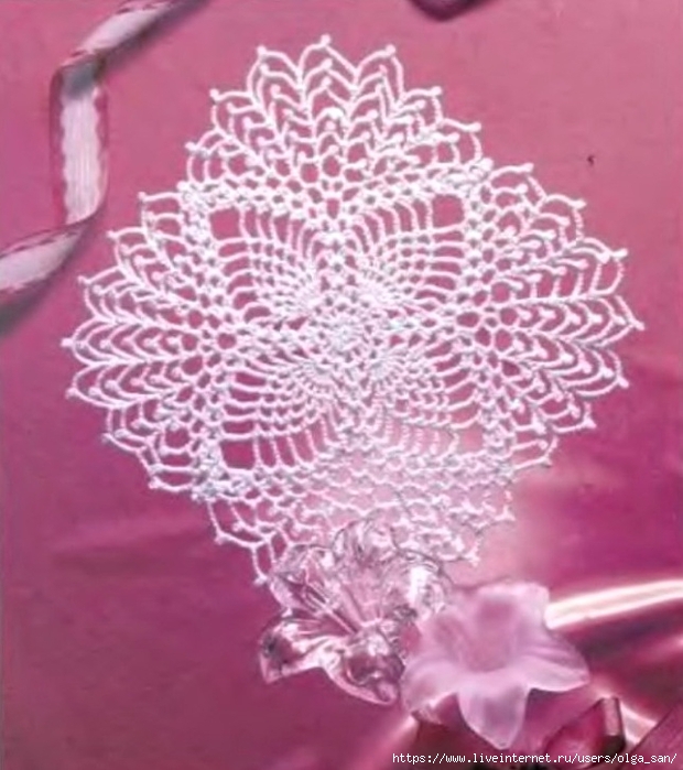 Салфетки плоские четырёхугольные. Схемы