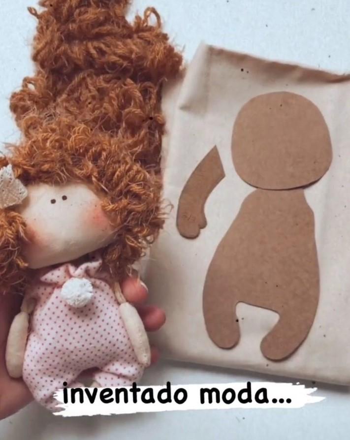 Кукла ручной работы, Handmade doll, Выкройка текстильной куклы, handmade doll, fabric doll, textile doll, free doll pattern