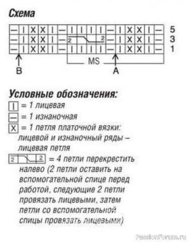 Трехцветный удлиненный кардиган с цветным рисунком спицами