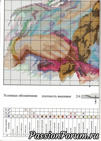 Схема вышивки крестом Моя отрада от фир Чудесная игла