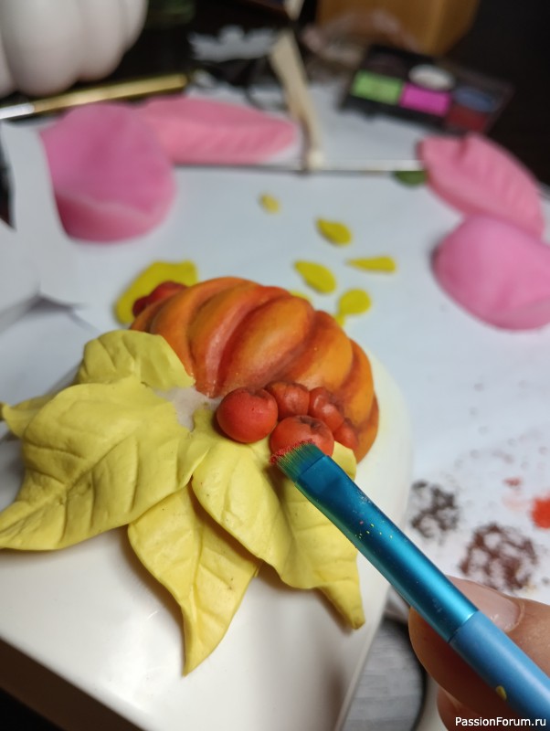Осенние чашечки.