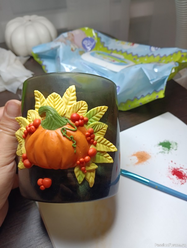 Осенние чашечки.