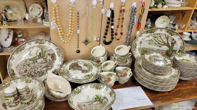 Винтажный шоппинг в Канаде .Cobbletog market. Прогулка по секонд хендс. часть 3. Обзор покупок.