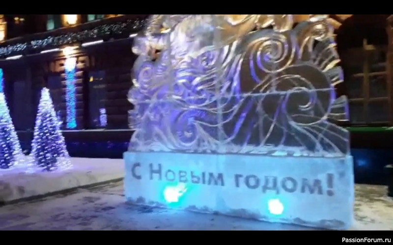 Фестиваль ледяных скульптур " Хрустальный Томск".