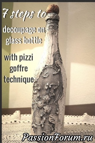 Для любителей ,, бутылочек,, ....идеи декора.