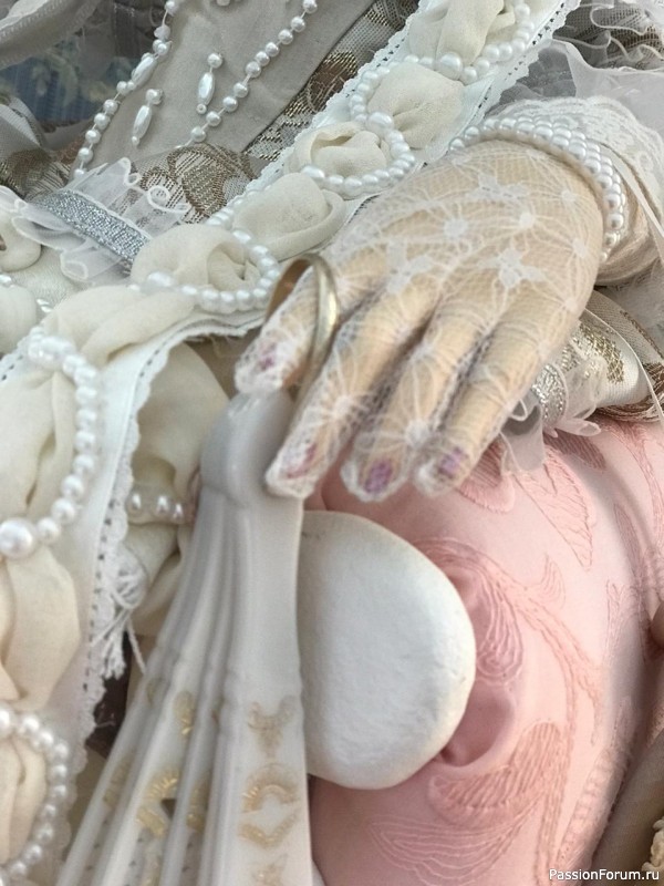 Художественная кукла Мария Антуанетта.
