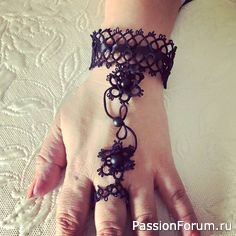 Митенки. Фриволите