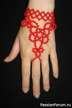 Митенки. Фриволите