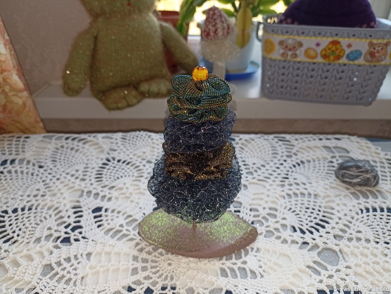 Ёлочка из ткани