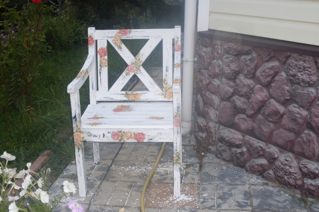 Реанимация садового кресла.