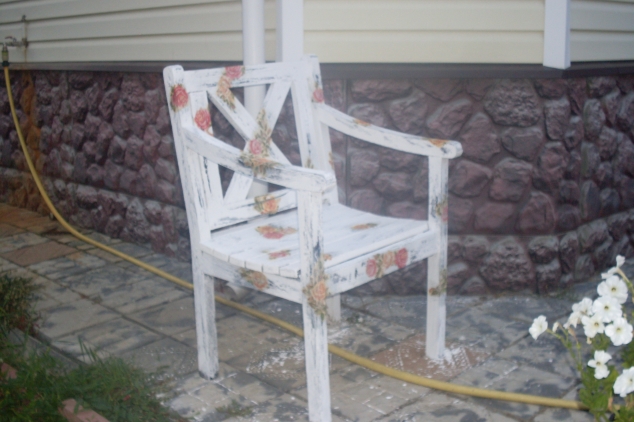 Реанимация садового кресла.