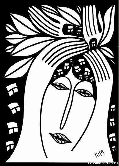 Свитер &laquo;Среда обитания&raquo;: когда графика Юнны Мориц оживает в петлях.