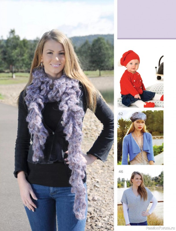 Вязаные модели спицами в журнале «Creative Knitting №91 2025»