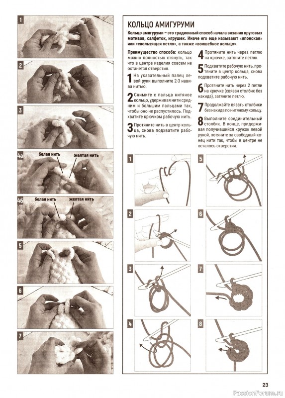 Вязаные модели в журнале «Вяжем крючком №7 2023»