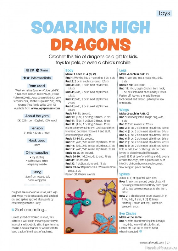 Вязаные проекты крючком в журнале «Crochet Now №116 2025»