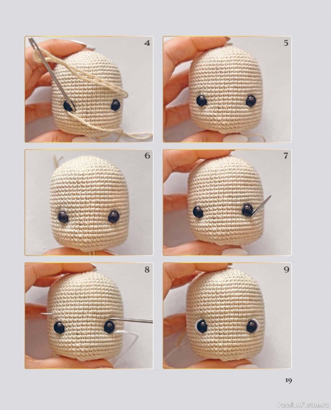 Вязаные проекты в книге &laquo;Киногуруми&raquo;.