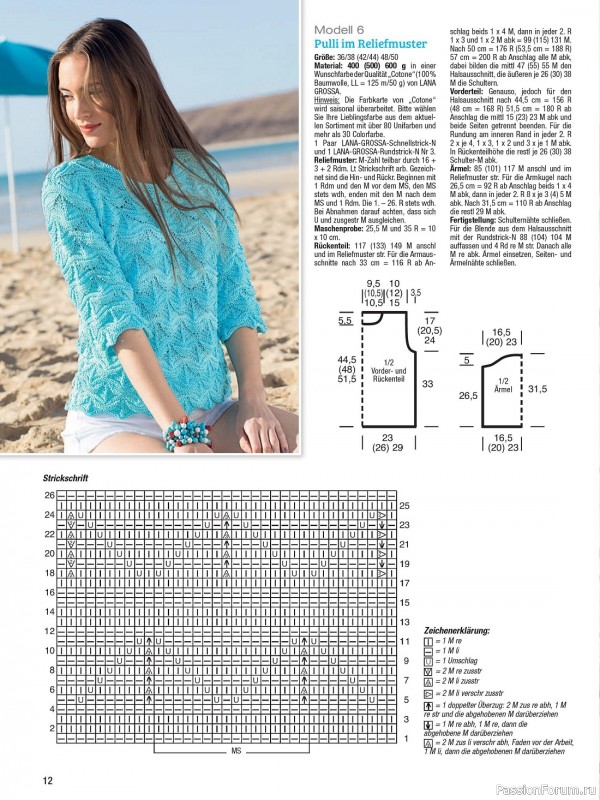 Вязаные проекты в журнале «Meine Strickmode MS117 2023»