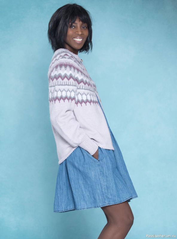 Вязаные проекты в журнале &laquo;Yarnmade №1 2018 Spring & Summer&raquo;. Продолжение