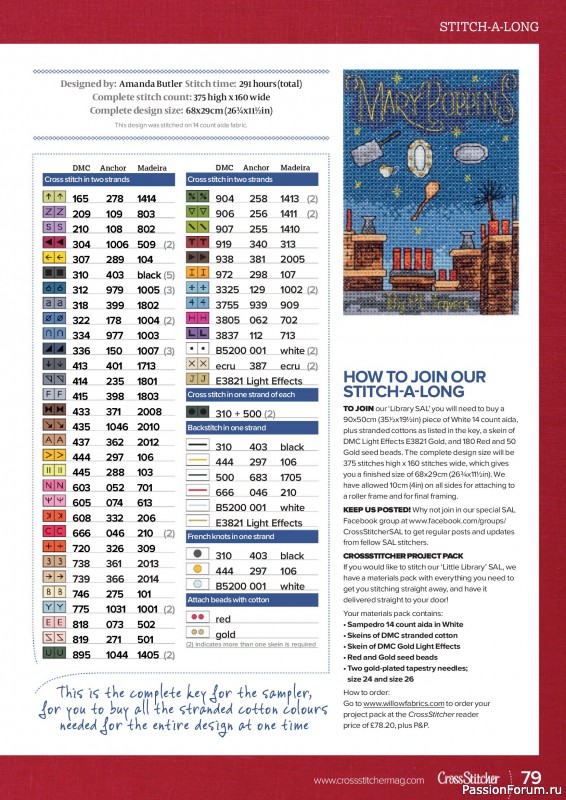 Коллекция вышивки в журнале &laquo;CrossStitcher №432 2026&raquo;