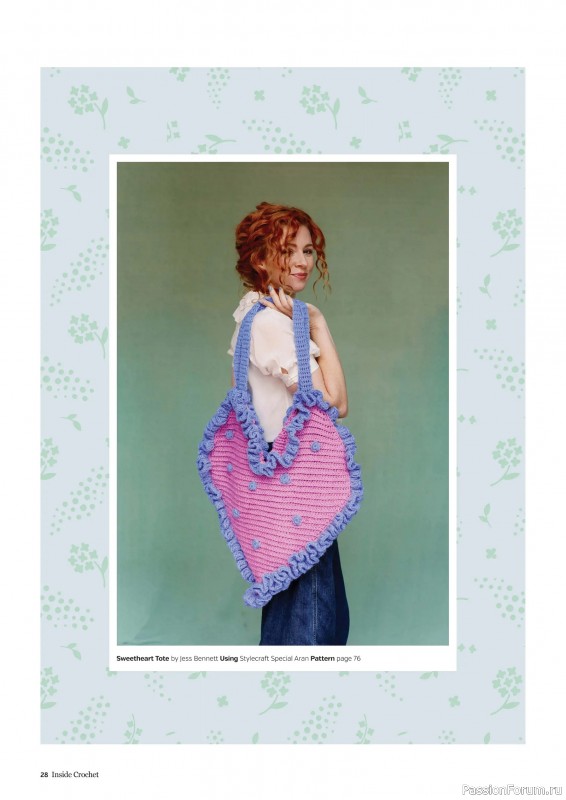 Вязаные проекты крючком в журнале &laquo;Inside Crochet №188 2026&raquo;