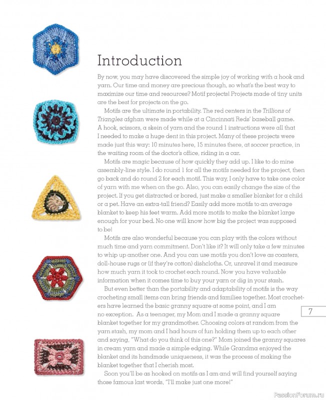 Вязаные проекты в книге «Go Crochet! Afghan Design Workshop».