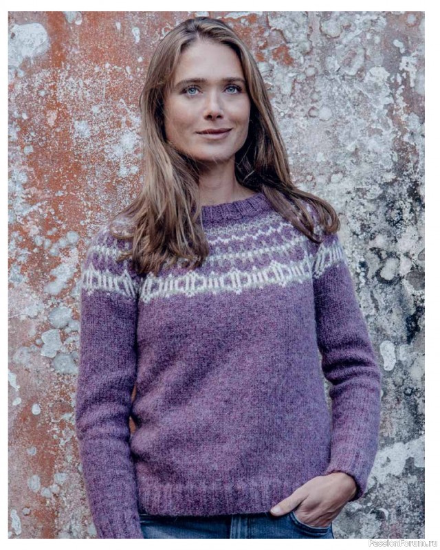 Вязаные проекты в книге «Top-Down Colorwork Knit Sweaters and Accessories»