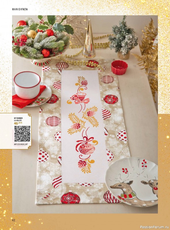 Коллекция проектов для рукодельниц в журнале «Mani di Fata - Speciale Natale №3 2025»