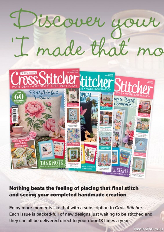 Коллекция вышивки в журнале &laquo;CrossStitcher №439 2026&raquo;
