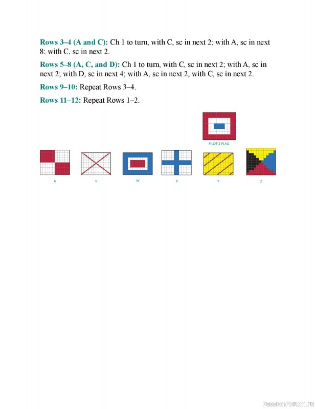 Вязаные проекты в книге &laquo;150 Crochet Borders&raquo;. Часть 3