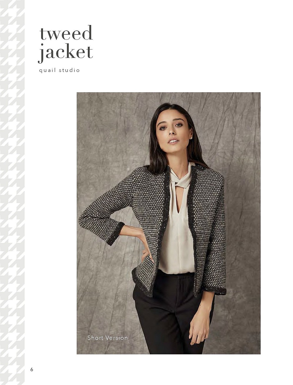 Коллекция элегантных дизайнов в книге &quot;Classic Tweed Style 2020&quot;