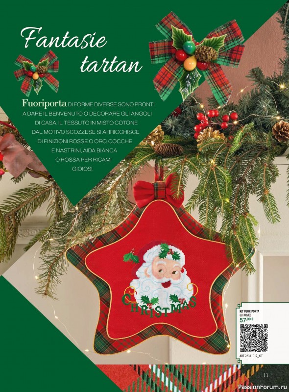 Коллекция проектов для рукодельниц в журнале «Mani di Fata - Speciale Natale №3 2025»